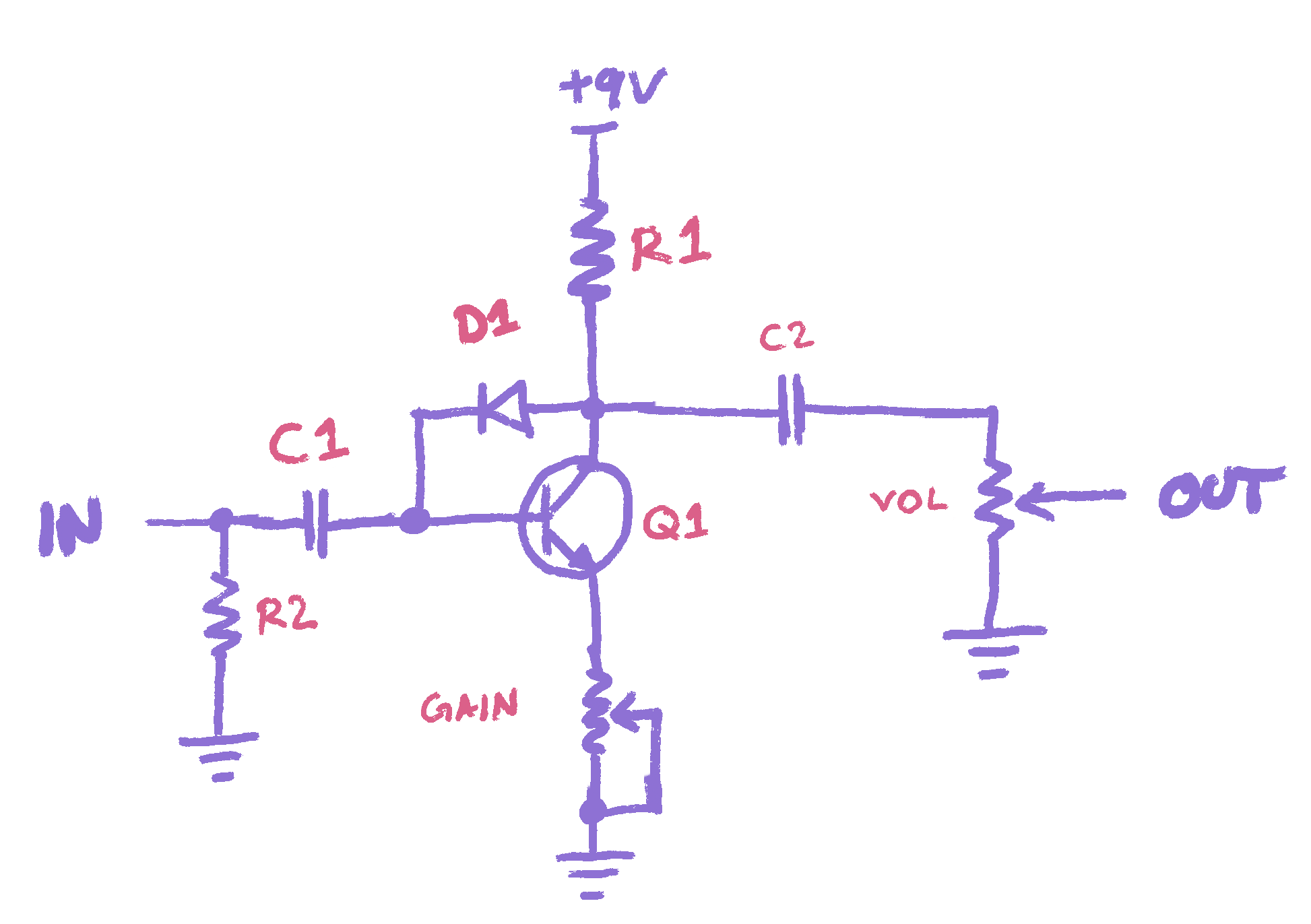 OG v1 Bazz Fuss Schematic