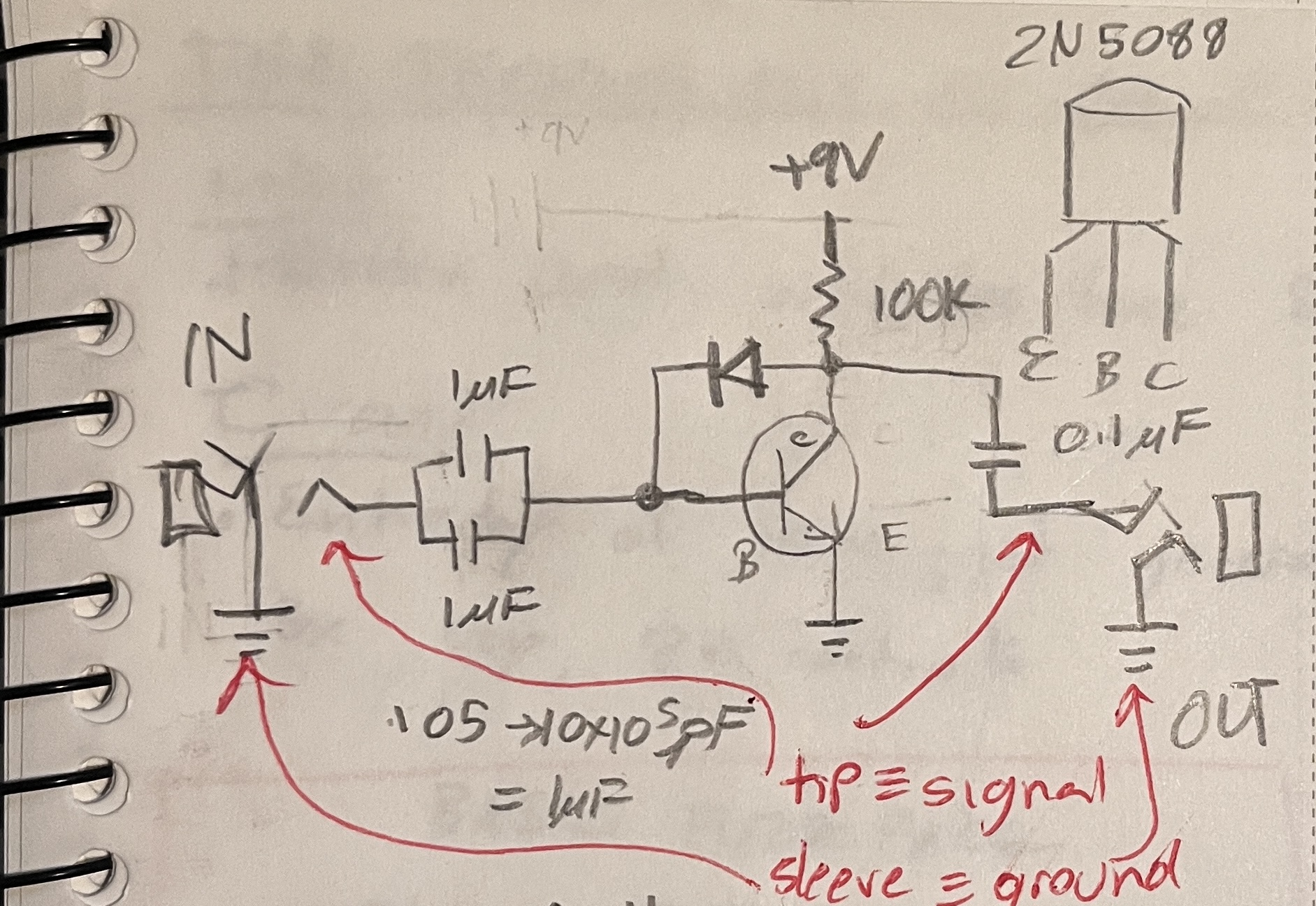 Silent but Deadly Schematic Sketch